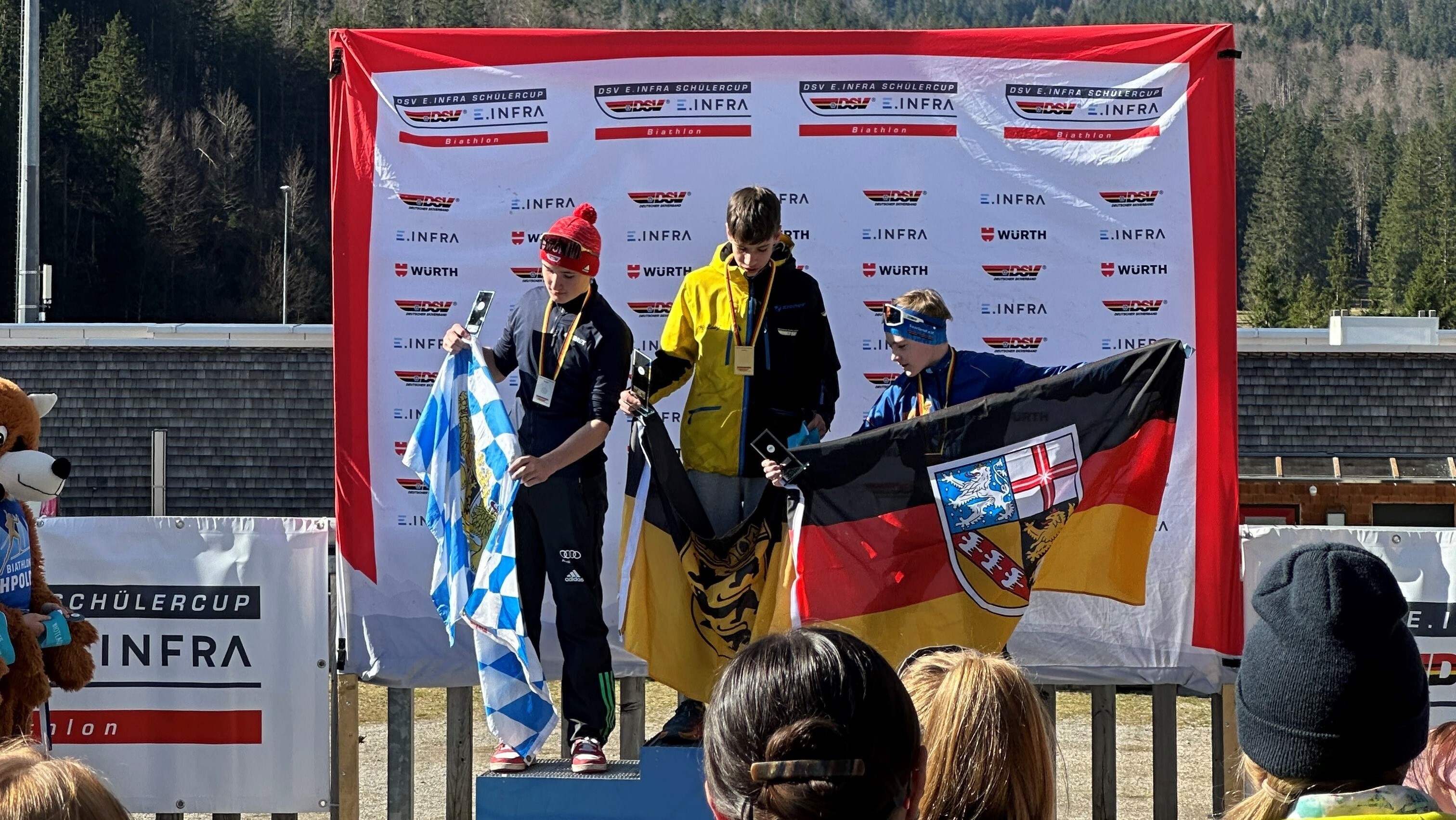 Mattes Wendorf triumphiert beim DSV Schülercup Biathlon in Ruhpolding